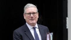 Source-feed image associated with Chris Mason: Starmer defiant after defence spending row