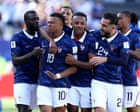 Source-feed image associated with France national team uses ICE deportation planes for World Cup travel