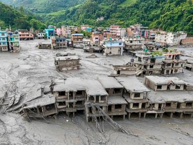 Source-feed image associated with At least 63 Americans missing in Nepal-Tibet floods, officials say amid rescue op
