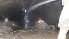 Source-feed image associated with Nepal rescuers try to reach dozens trapped in tunnel after two found alive