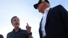 Image from linked report: White House defends Trump comment to let Iran 'take out' LA and San Diego