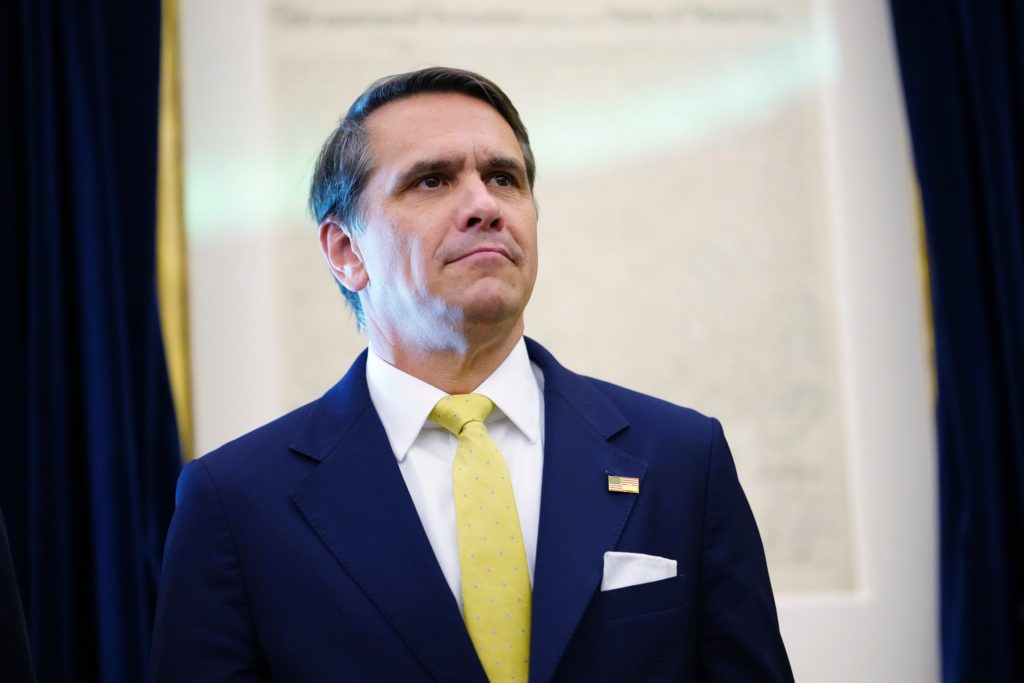 Source-feed image associated with Blanche on track for narrow Senate confirmation as attorney general