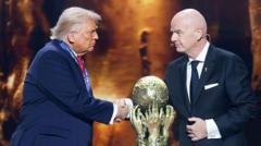 Source-feed image associated with Trump confirms he asked Fifa to review Balogun ban