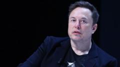 Source-feed image associated with Elon Musk loses trillionaire status as global tech rout hits SpaceX
