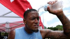 Source-feed image associated with Quarter‑final turns into endurance test as England meet heat‑hardened Norway