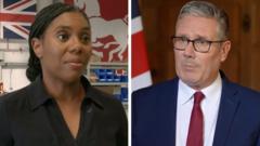 Source-feed image associated with Watch: 'Shocked' Starmer and Badenoch react to murder investigation