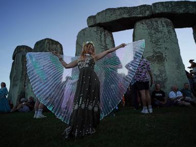 Source-feed image associated with Welcoming the longest day at Stonehenge