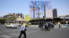 Source-feed image associated with Iran says deal to end fighting with US has 'never been closer'