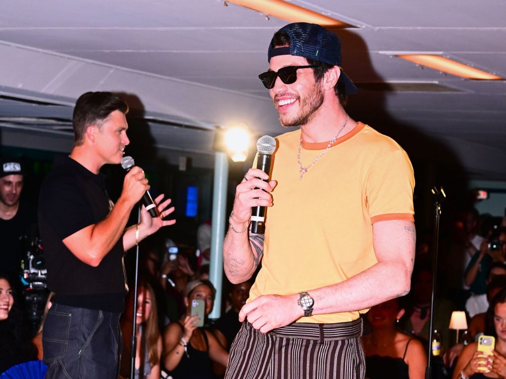Image from linked report: Pete Davidson and Colin Jost Were Clowned for Buying the Staten Island Ferry. They Just Proved Everyone Wrong.