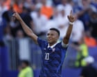 Source-feed image associated with Paraguay v France: World Cup last 16 – live