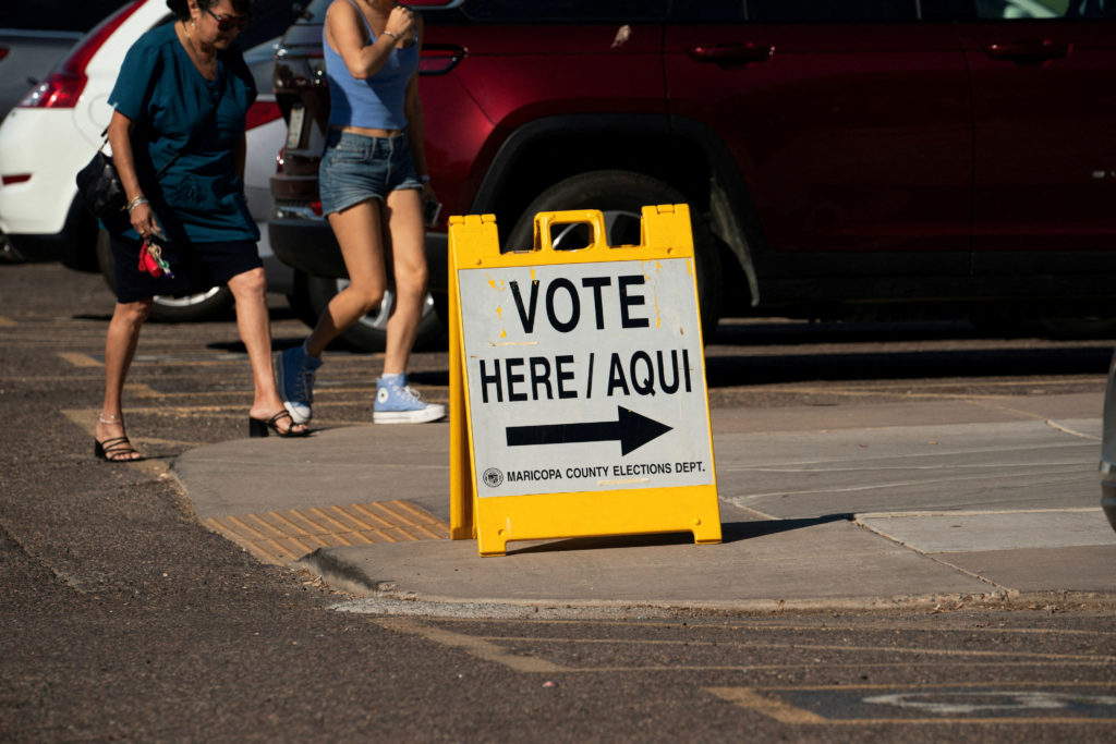 Source-feed image associated with Supreme Court will weigh Trump-backed Republican push to revive Arizona voting laws