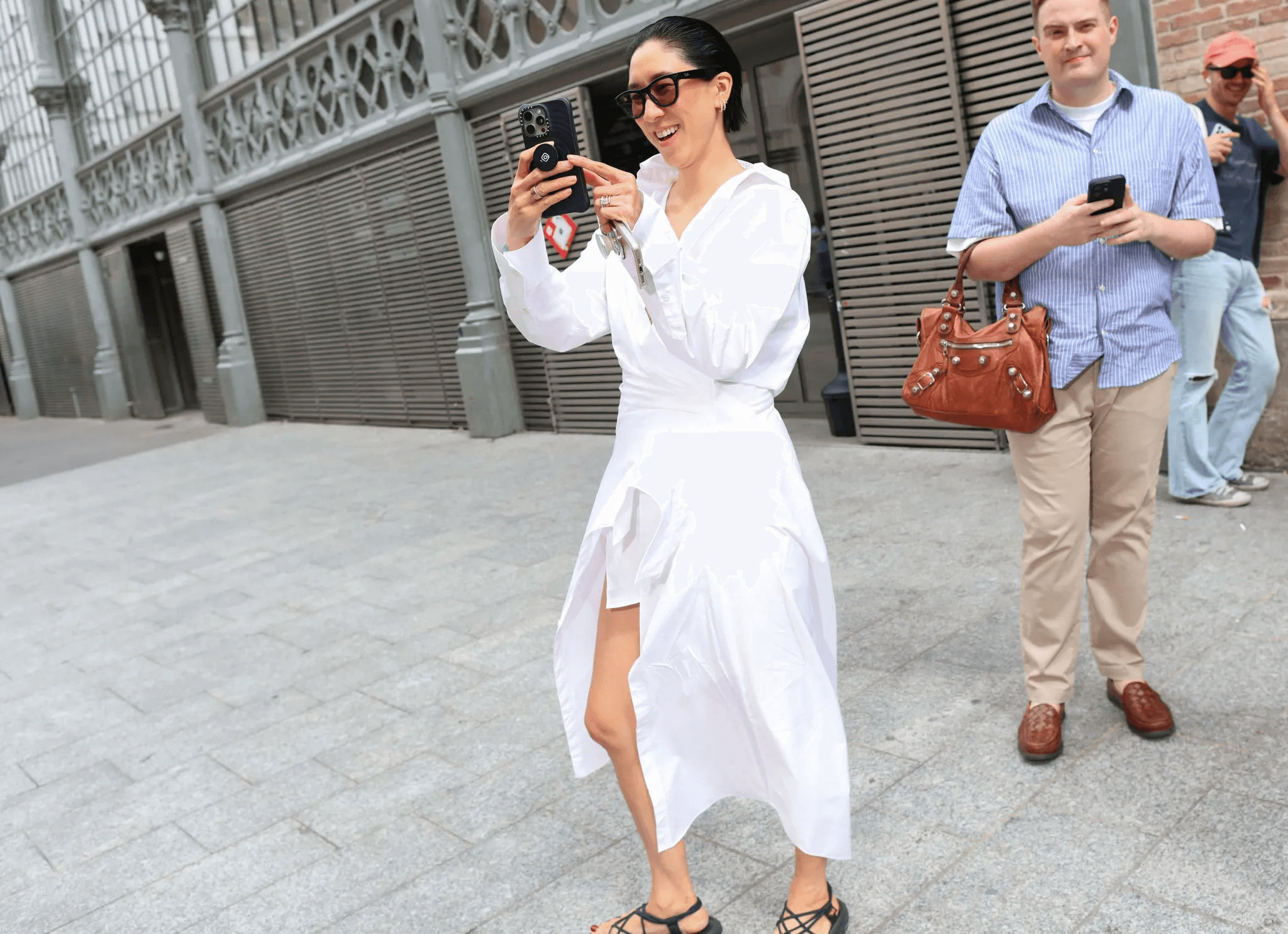 Source-feed image associated with 10 All-White Outfits to Wear All Summer Long