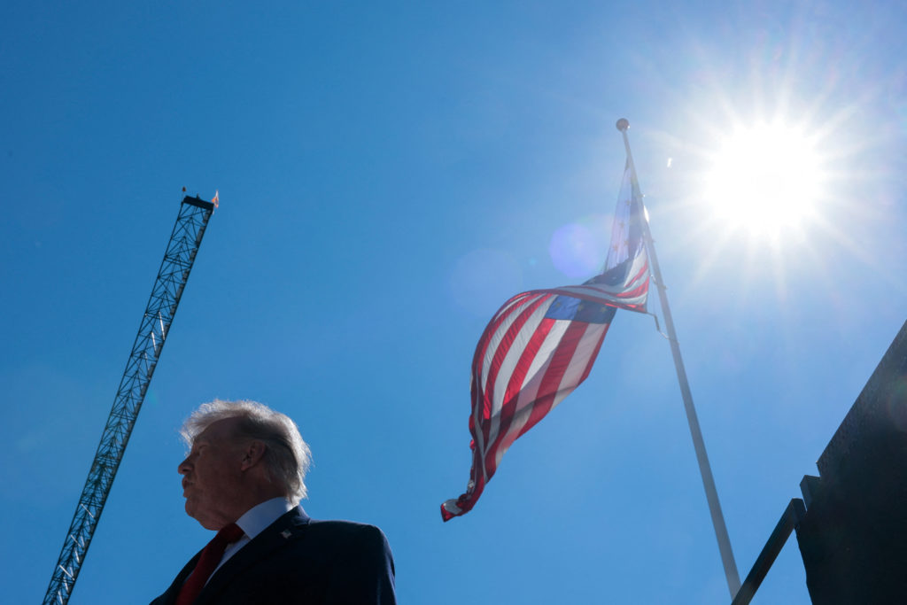 Source-feed image associated with Trump keeps embracing data centers, an unpopular topic in midterm races