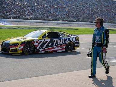 Source-feed image associated with NASCAR uses 3 of its youngest drivers for Rolling Stones collaboration