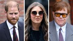 Source-feed image associated with Prince Harry and six others face privacy case legal bill of up to £34.5m