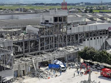 Source-feed image associated with Hope dwindles for rescue in southwestern Japan quake as death toll climbs to 25