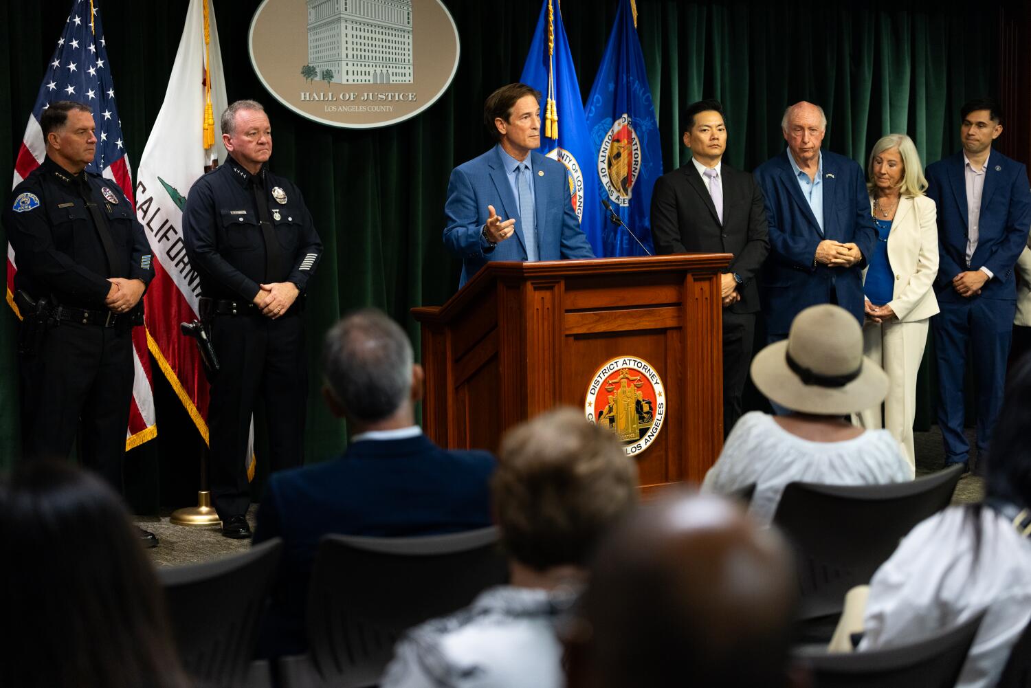 Source-feed image associated with Chabria: Protecting the blue wall of silence is not justice in LAPD whistleblower case