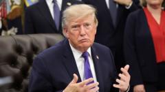 Image from linked report: Trump says 'some' munitions are low as Iran war grinds on