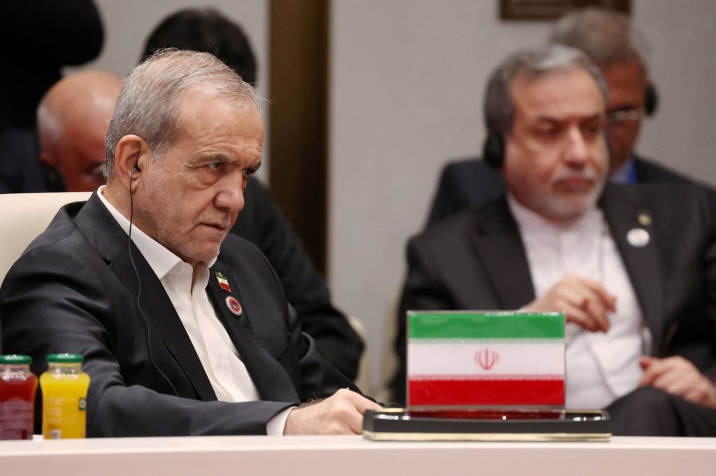 Source-feed image associated with News Wrap: U.S. strikes Iran after attempted attacks against ships in Strait of Hormuz