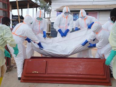 Source-feed image associated with WHO sees 'encouraging signs' in Congo Ebola fight, but warns cases in one eastern region are surging