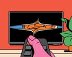 Image from linked report: I spent a full hour watching Trump TV. It’s a digital pathway to hell | Dave Schilling
