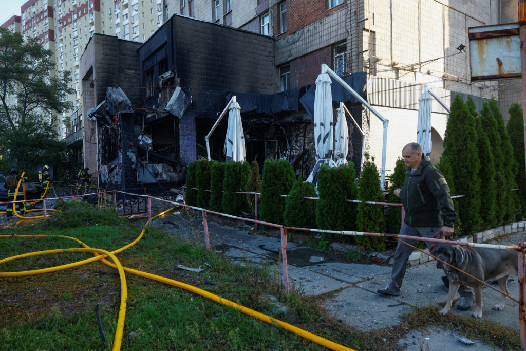 Image from linked report: Russian drones hammer apartments and cultural landmark in Ukraine, killing 7