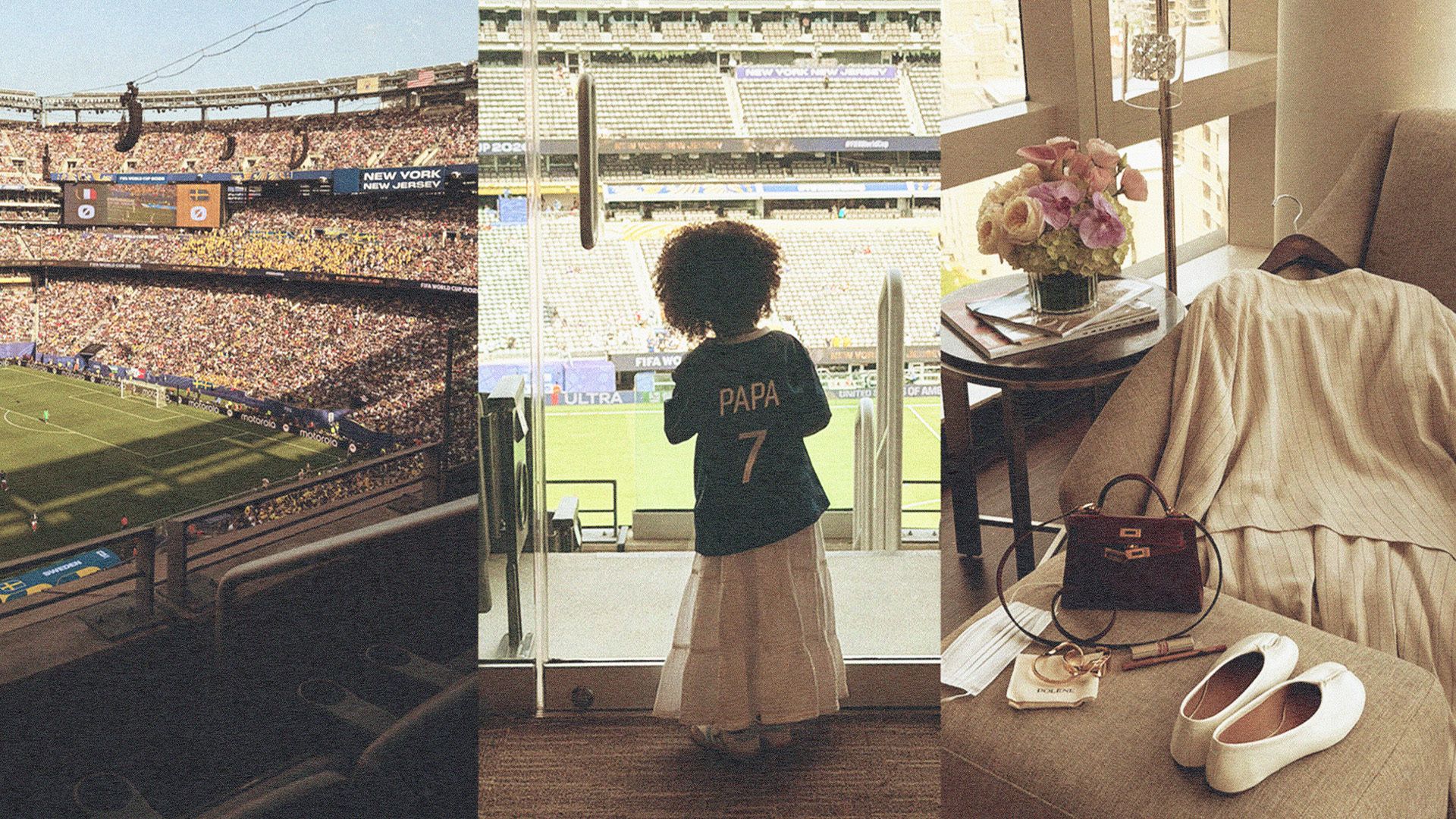 Source-feed image associated with Team France WAG Rima Edbouche Shares Her Surprisingly Serene Match-Day Diary