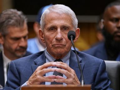 Source-feed image associated with Senate committee votes to hold Fauci in contempt of Congress