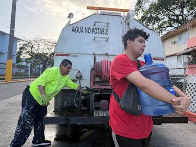 Source-feed image associated with Once beset by power outages, Puerto Ricans also hit with severe water shortages