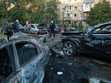 Image from linked report: Russian strikes kill 2 in Ukraine as Kyiv struggles to counter Russian attacks