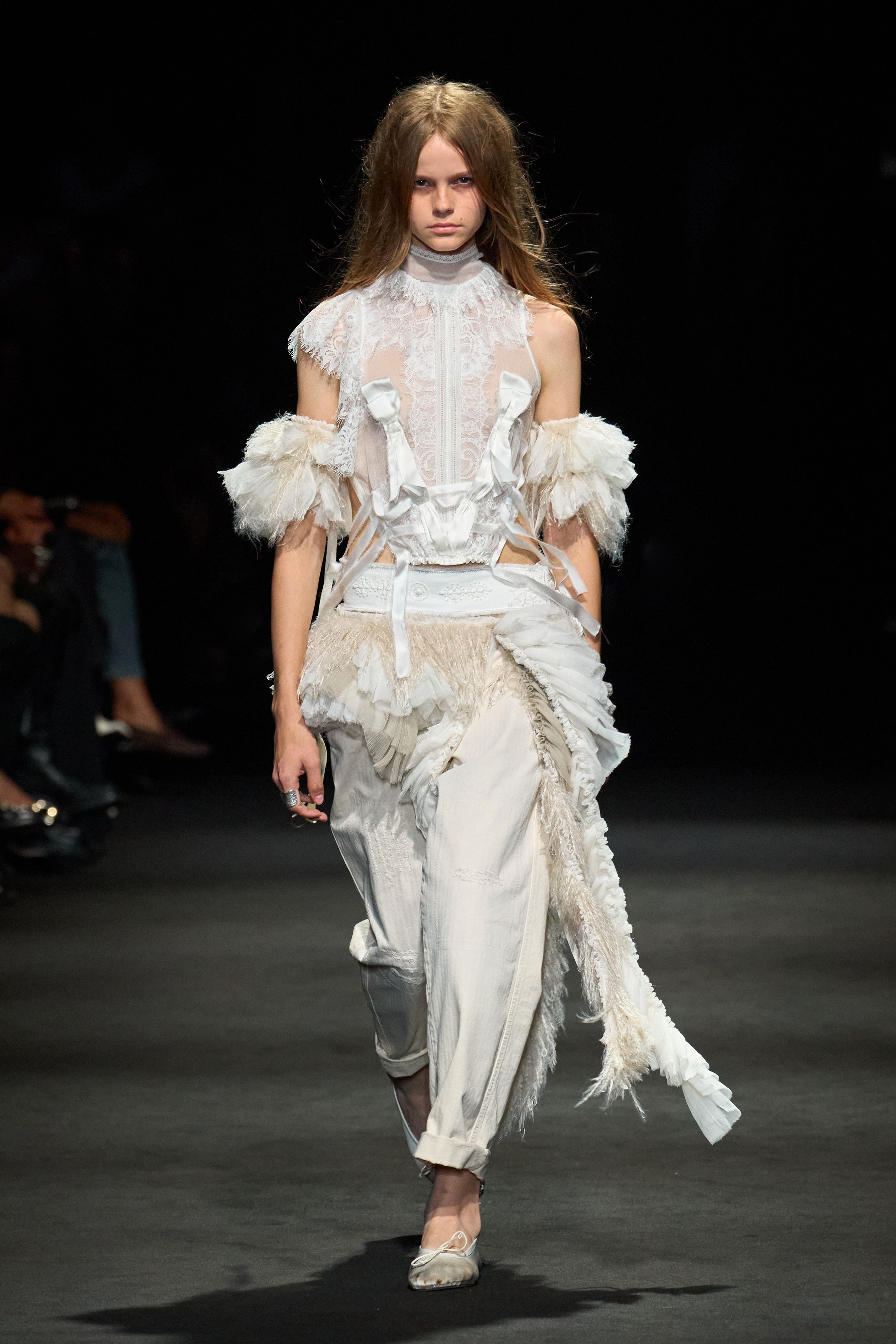 Image from linked report: Ann Demeulemeester Spring 2027 Ready-to-Wear