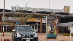 Source-feed image associated with Thirty-five killed as gunmen attack Niger's biggest airport