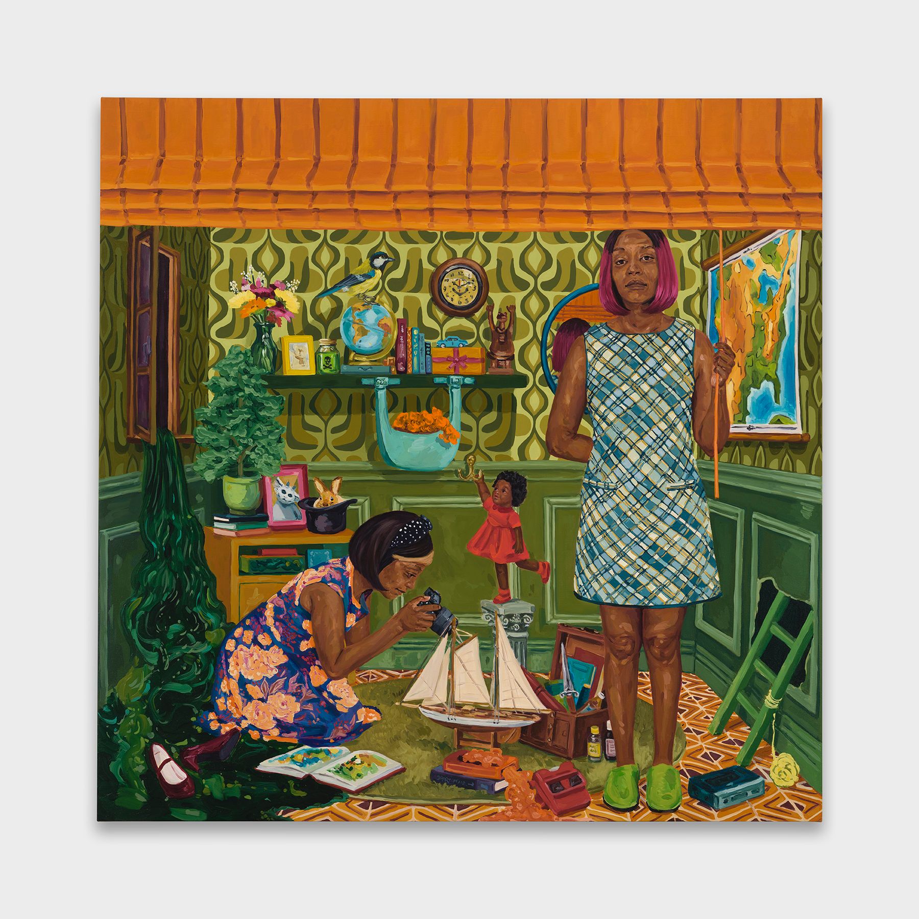 Image from linked report: At Lévy Gorvy Dayan, Wangari Mathenge Puts Together the Pieces of a Self