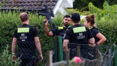 Source-feed image associated with Berlin Pride attack suspect shot and killed during police operation
