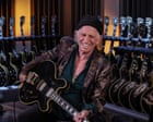 Source-feed image associated with ‘I’d listen to my body before it screamed for help’: Keith Richards on life as an 82-year-old great-grandad – and jousting with Mick Jagger