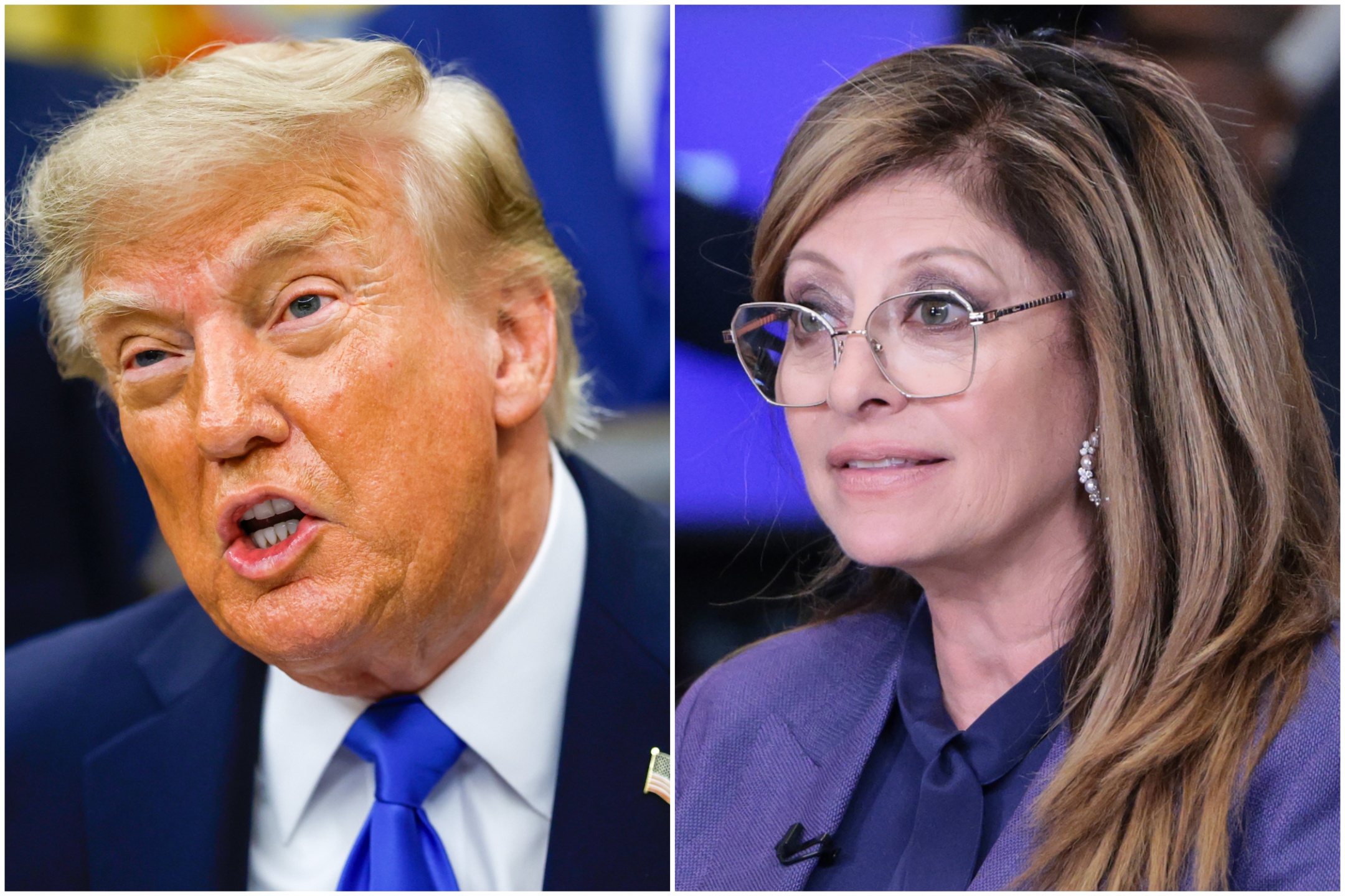 Source-feed image associated with Donald Trump Sounds Off on Maria Bartiromo’s Shock Exit From Fox News: Her ‘Many’ Fans ‘Will Not Be Happy’