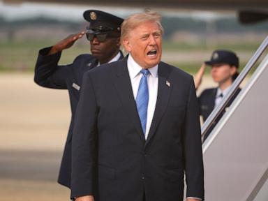 Source-feed image associated with Trump says he will observe the 25th anniversary of 9/11 at the Pentagon