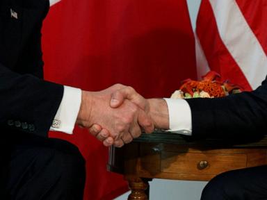 Source-feed image associated with From white knuckles to open barbs, Trump and Macron bring a rocky history to the G7 summit