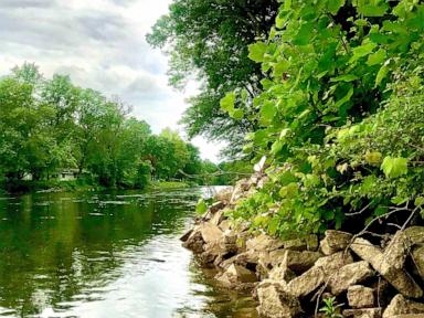 Source-feed image associated with 2 adults, 9-year-old who went missing after tubing on river found safe