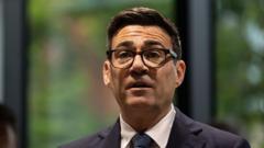 Source-feed image associated with Burnham to address social care, youth unemployment and devolution