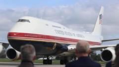 Image from linked report: White House bars CNN from travelling with Trump on Air Force One