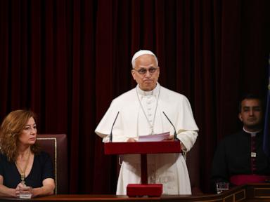 Source-feed image associated with In first papal speech to Spanish parliament, pope demands respect for migrants
