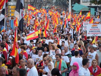 Source-feed image associated with Tensions tied to Ceuta migrant crisis overshadow a date usually reserved for celebration