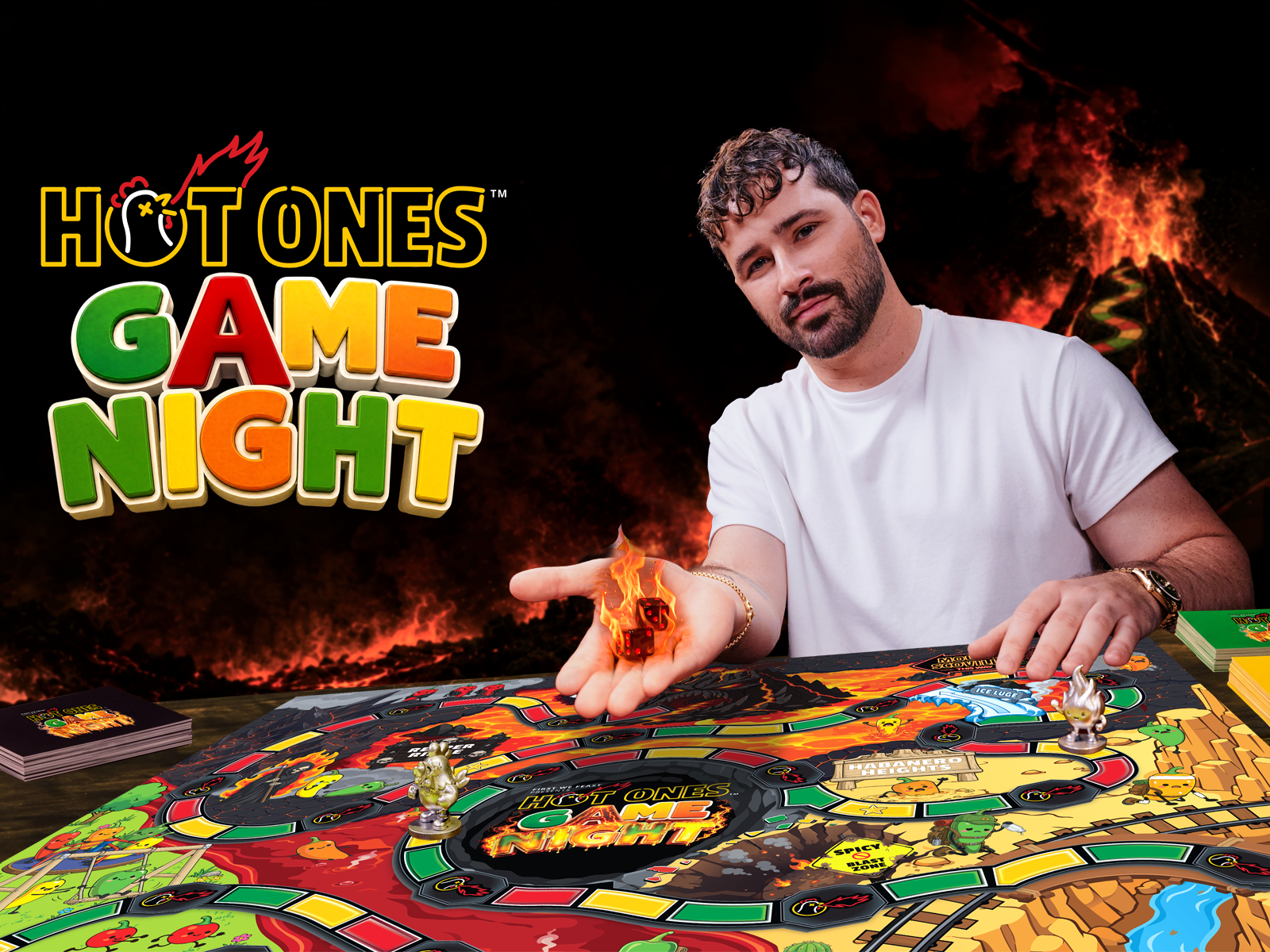 Image from linked report: ‘Hot Ones’ Producer First We Feast Sets New Series ‘Hot Ones: Game Night’ Hosted by Joe Santagato (EXCLUSIVE)