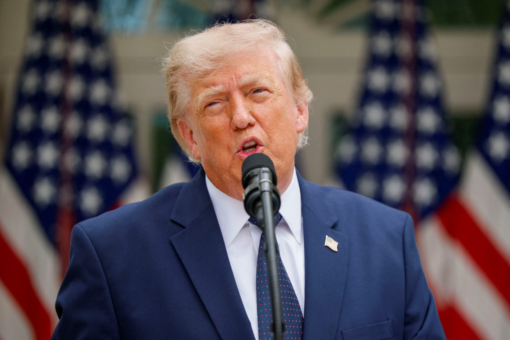 Source-feed image associated with WATCH: Trump talks about White House renovation projects, Nicki Minaj at Rose Garden luncheon