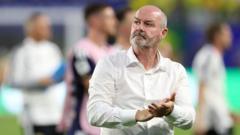 Source-feed image associated with Where does Scotland's campaign leave head coach Steve Clarke?