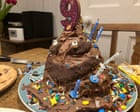 Source-feed image associated with ‘Everyone assumed it represented a poo emoji!’ 27 writers on the greatest cake of their life