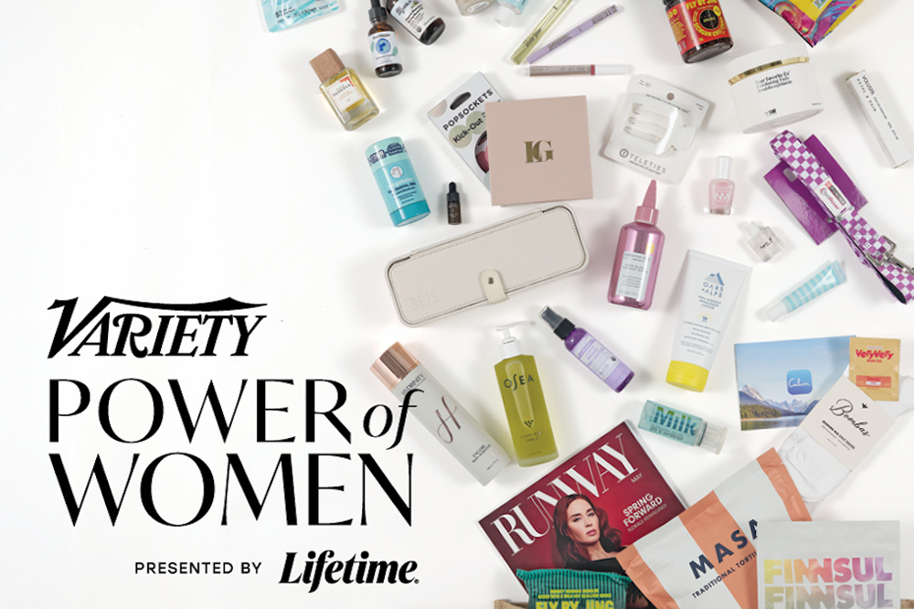 Image from linked report: Inside Variety’s Power of Women 2026 Gift Bag: Goop Skincare, Tarte Beauty, Voluspa Candles and More