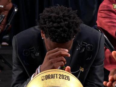 Source-feed image associated with WATCH: Top moments from the 2026 NBA draft