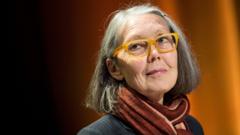 Image from linked report: 'Bold and inventive' Canadian poet Anne Carson wins Nobel Literature Prize